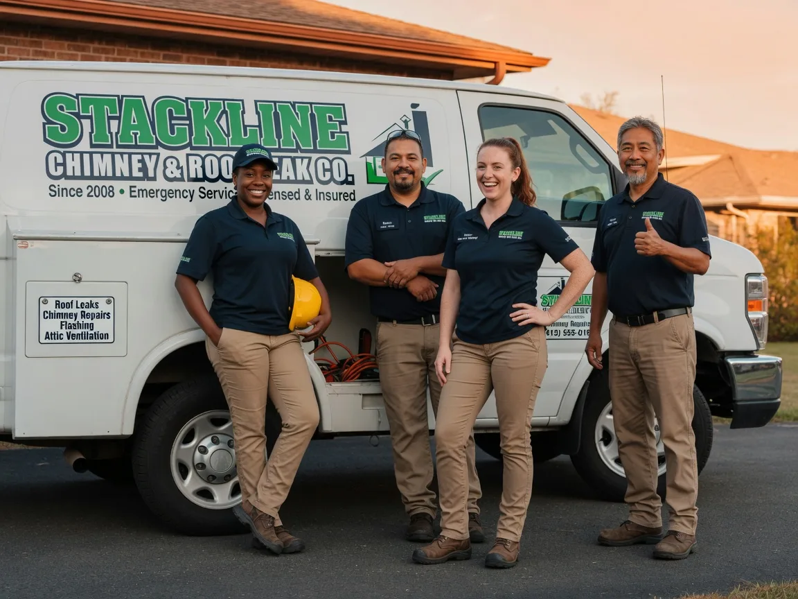 Chimney flashing repair company in Amberg, WI
